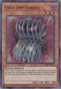 Edge Imp Sabres [LART-EN015] Ultra Rare | Rock City Comics
