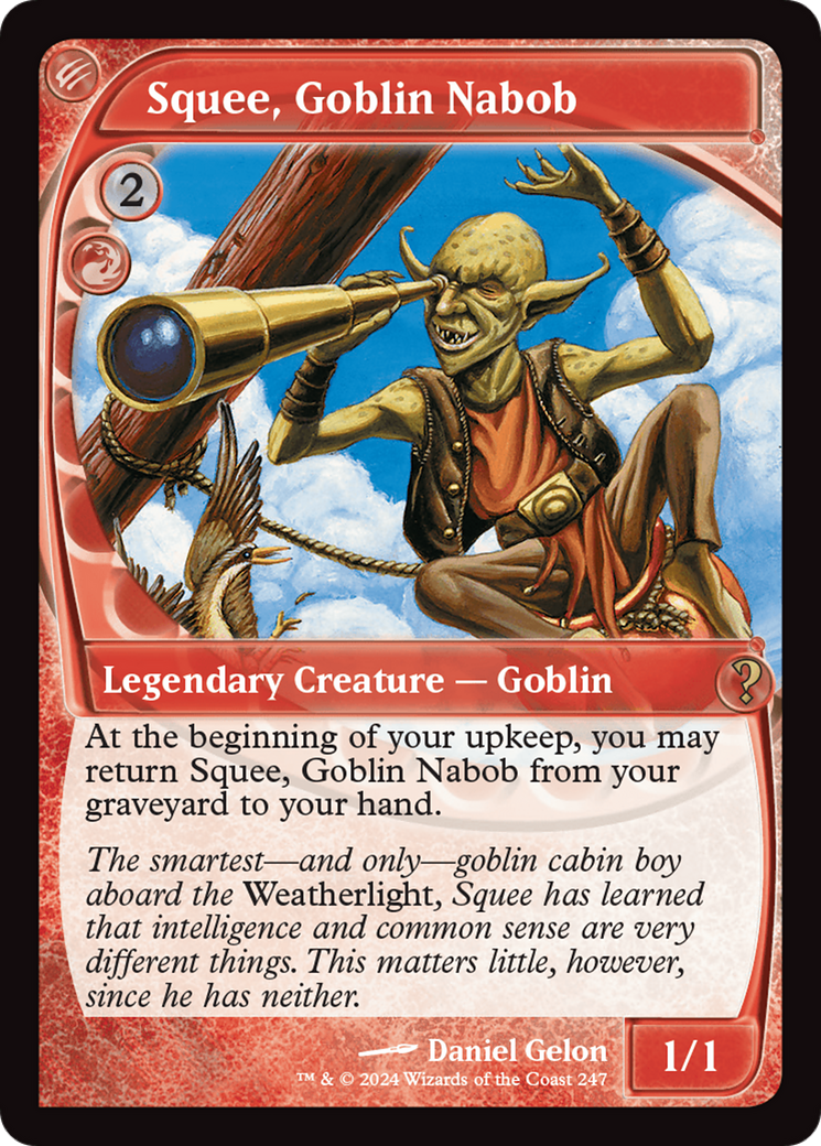 Squee, Goblin Nabob (Future Sight) [Mystery Booster 2] | Rock City Comics