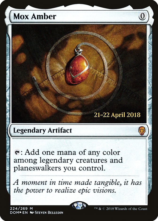 Mox Amber [Dominaria Prerelease Promos] | Rock City Comics