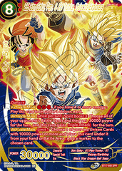 SS Son Goku, Pan, & SS Trunks, Galactic Explorers (SPR) (BT17-009) [Ultimate Squad] | Rock City Comics