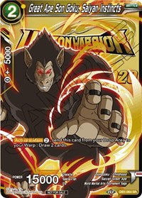 Great Ape Son Goku, Saiyan Instincts (DB1-064) [Tournament Promotion Cards] | Rock City Comics