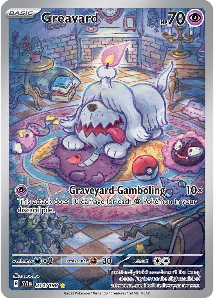 Greavard (214/198) [Scarlet & Violet: Base Set] | Rock City Comics