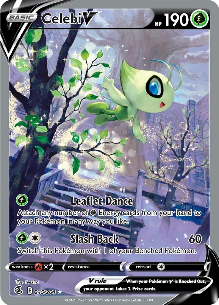 Celebi V (245/264) [Sword & Shield: Fusion Strike] | Rock City Comics