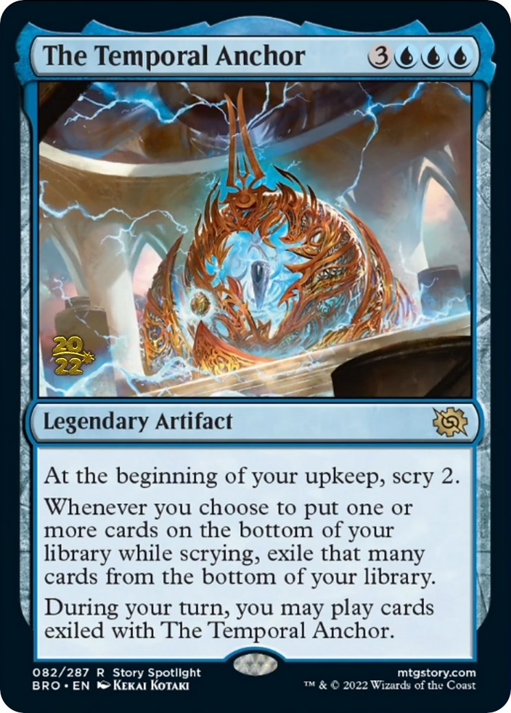 The Temporal Anchor [The Brothers' War Prerelease Promos] | Rock City Comics