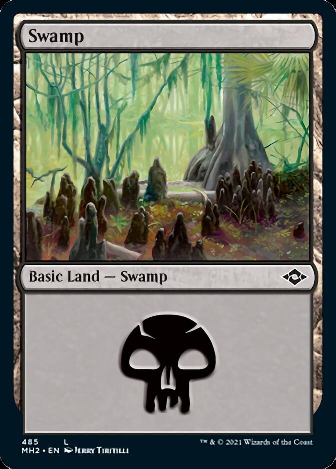 Swamp (485) (Foil Etched) [Modern Horizons 2] | Rock City Comics