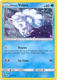 Alolan Vulpix (21a/145) (Alternate Art Promo) [Sun & Moon: Guardians Rising] | Rock City Comics