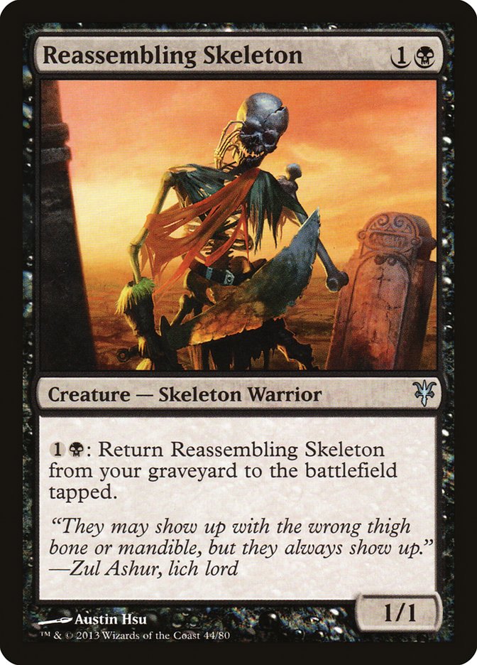 Reassembling Skeleton [Duel Decks: Sorin vs. Tibalt] | Rock City Comics