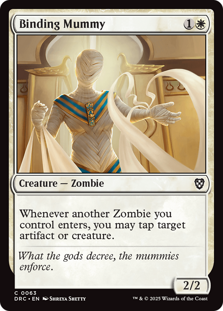 Binding Mummy [Aetherdrift Commander] | Rock City Comics