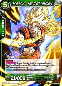 Son Goku, Spirited Contender (Divine Multiverse Draft Tournament) (DB2-065) [Tournament Promotion Cards] | Rock City Comics