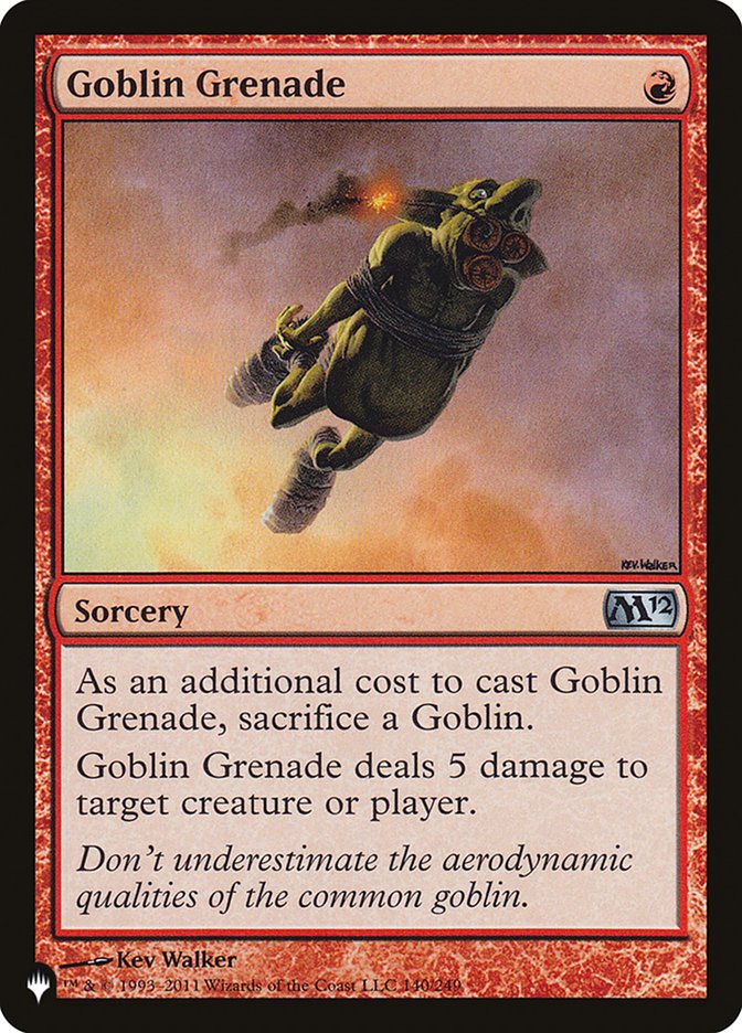 Goblin Grenade [The List] | Rock City Comics