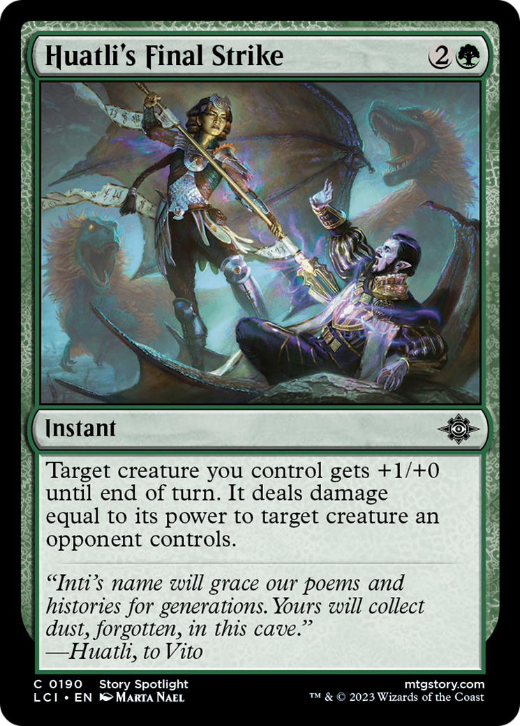 Huatli's Final Strike [The Lost Caverns of Ixalan] | Rock City Comics
