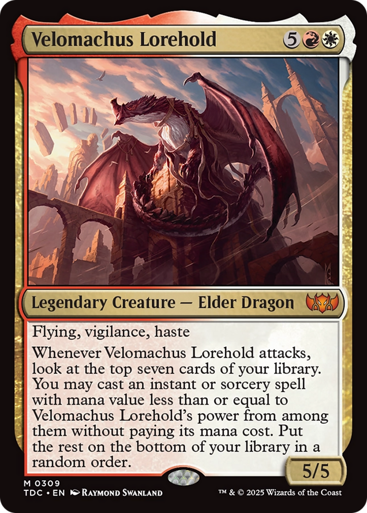 Velomachus Lorehold [Tarkir: Dragonstorm Commander] | Rock City Comics