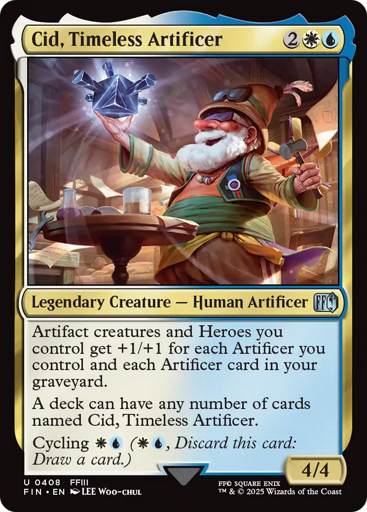 Cid, Timeless Artificer (0408) [FINAL FANTASY] | Rock City Comics