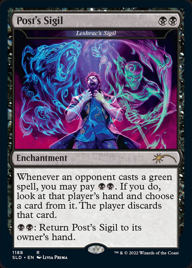 Post's Sigil - Leshrac's Sigil [Secret Lair Drop Series] | Rock City Comics