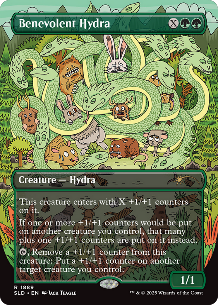 Benevolent Hydra (Rainbow Foil) [Secret Lair Drop Series] | Rock City Comics