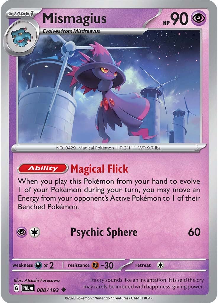 Mismagius (088/193) [Scarlet & Violet: Paldea Evolved] | Rock City Comics