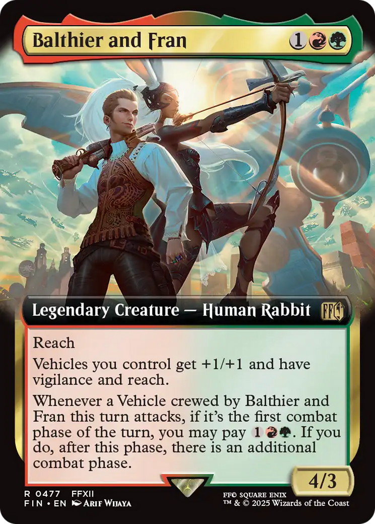 Balthier and Fran (Extended Art) [FINAL FANTASY] | Rock City Comics