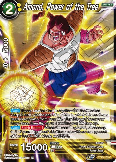 Amond, Power of the Tree (BT15-109) [Saiyan Showdown] | Rock City Comics