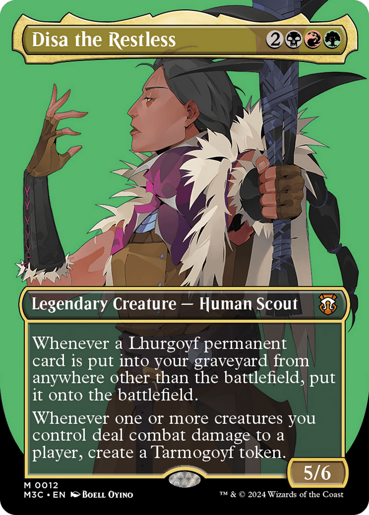 Disa the Restless (Borderless) [Modern Horizons 3 Commander] | Rock City Comics