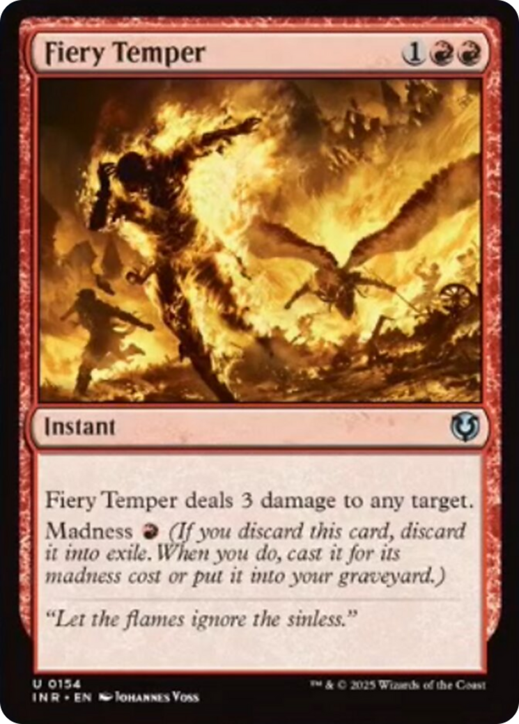Fiery Temper [Innistrad Remastered] | Rock City Comics