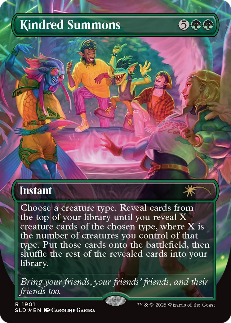 Kindred Summons (Double Rainbow Foil) [Secret Lair Drop Series] | Rock City Comics