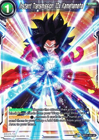 Instant Transmission 10x Kamehameha (BT11-151) [Vermilion Bloodline 2nd Edition] | Rock City Comics