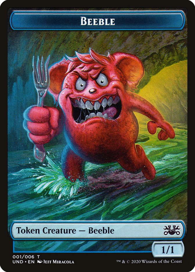 Beeble // Dragon Double-Sided Token [Unsanctioned Tokens] | Rock City Comics