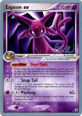 Espeon ex (102/115) (Eeveelutions - Jimmy Ballard) [World Championships 2006] | Rock City Comics