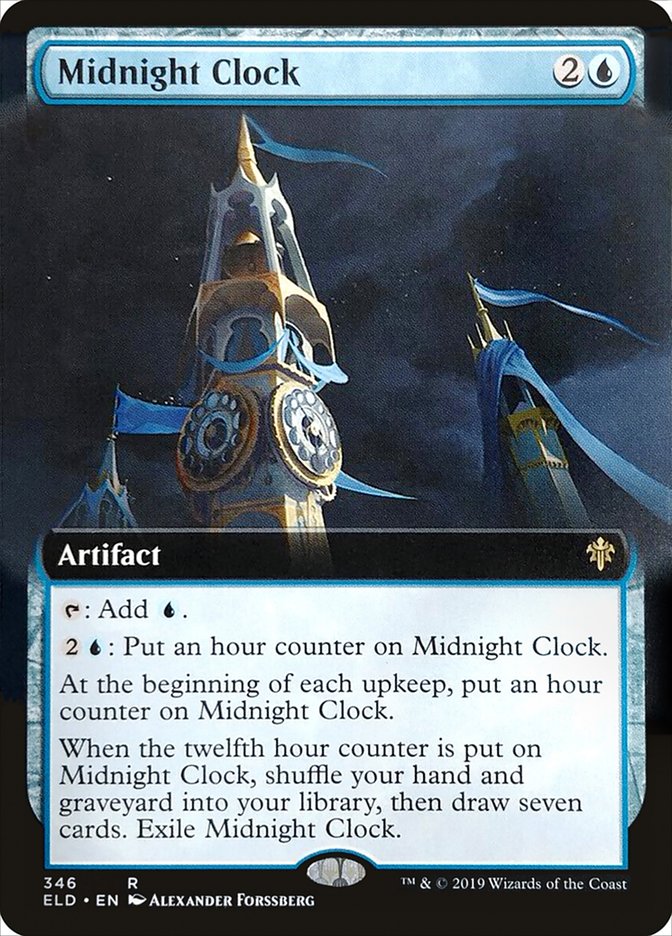 Midnight Clock (Extended Art) [Throne of Eldraine] | Rock City Comics