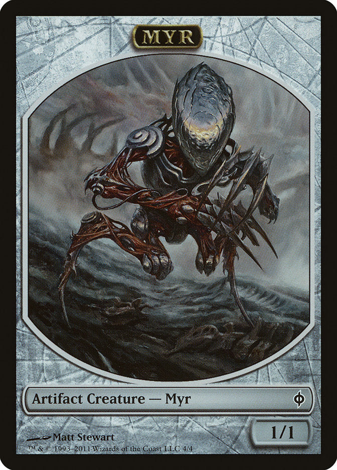 Myr Token [New Phyrexia Tokens] | Rock City Comics