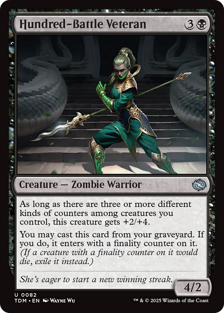 Hundred-Battle Veteran [Tarkir: Dragonstorm] | Rock City Comics