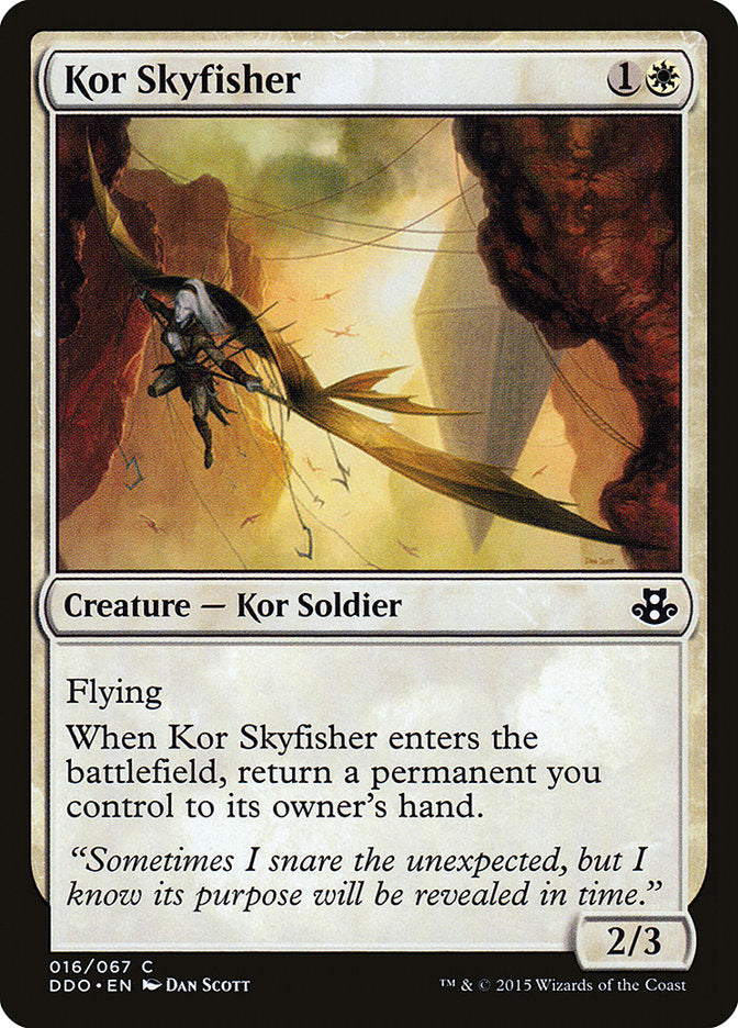 Kor Skyfisher [Duel Decks: Elspeth vs. Kiora] | Rock City Comics