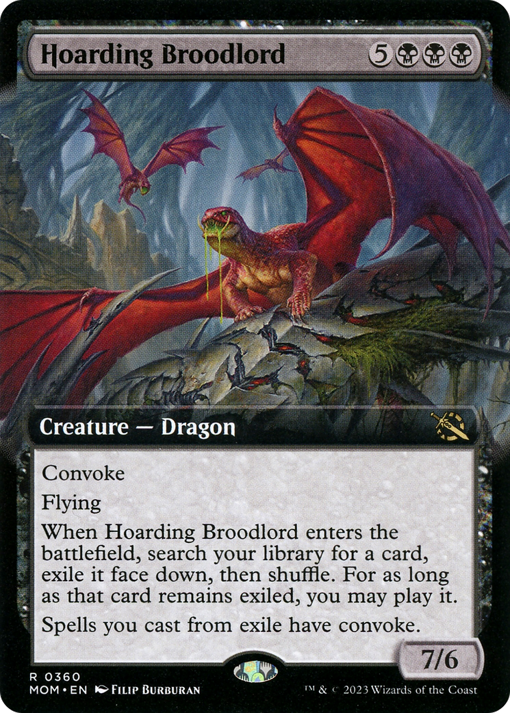 Hoarding Broodlord (Extended Art) [March of the Machine] | Rock City Comics