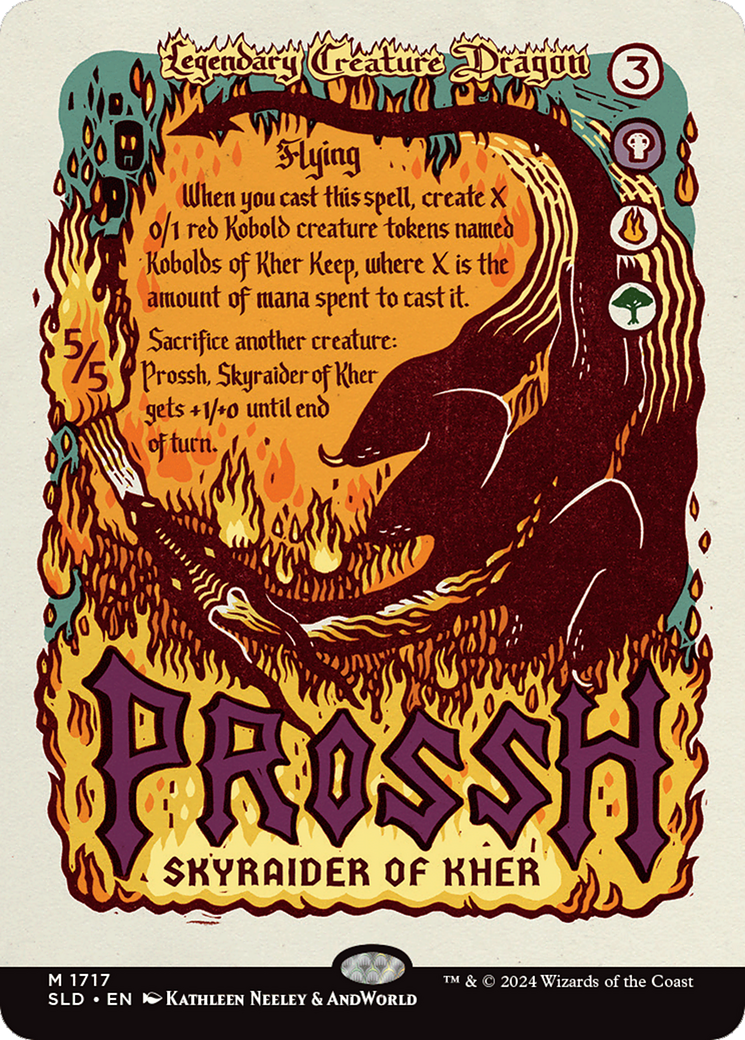 Prossh, Skyraider of Kher (Rainbow Foil) [Secret Lair Drop Series] | Rock City Comics
