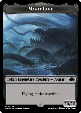 Elephant // Marit Lage Double-Sided Token [Dominaria Remastered Tokens] | Rock City Comics