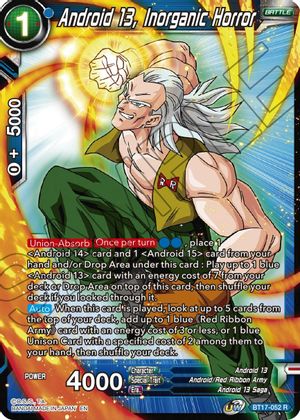 Android 13, Inorganic Horror (BT17-052) [Ultimate Squad] | Rock City Comics