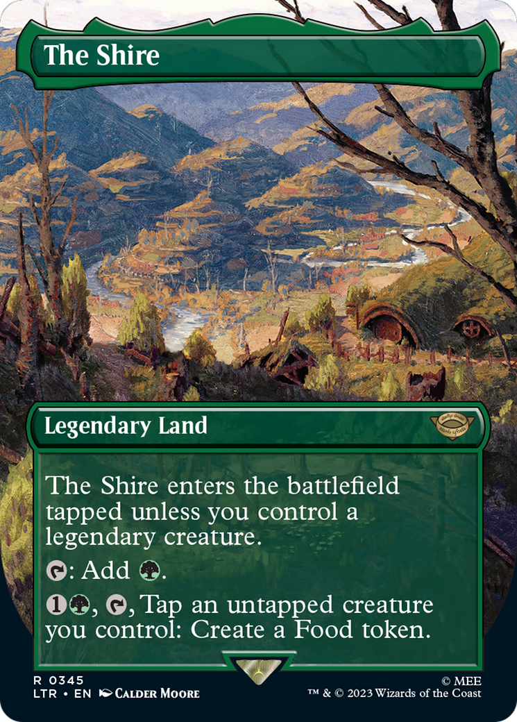 The Shire (Borderless Alternate Art) [The Lord of the Rings: Tales of Middle-Earth] | Rock City Comics