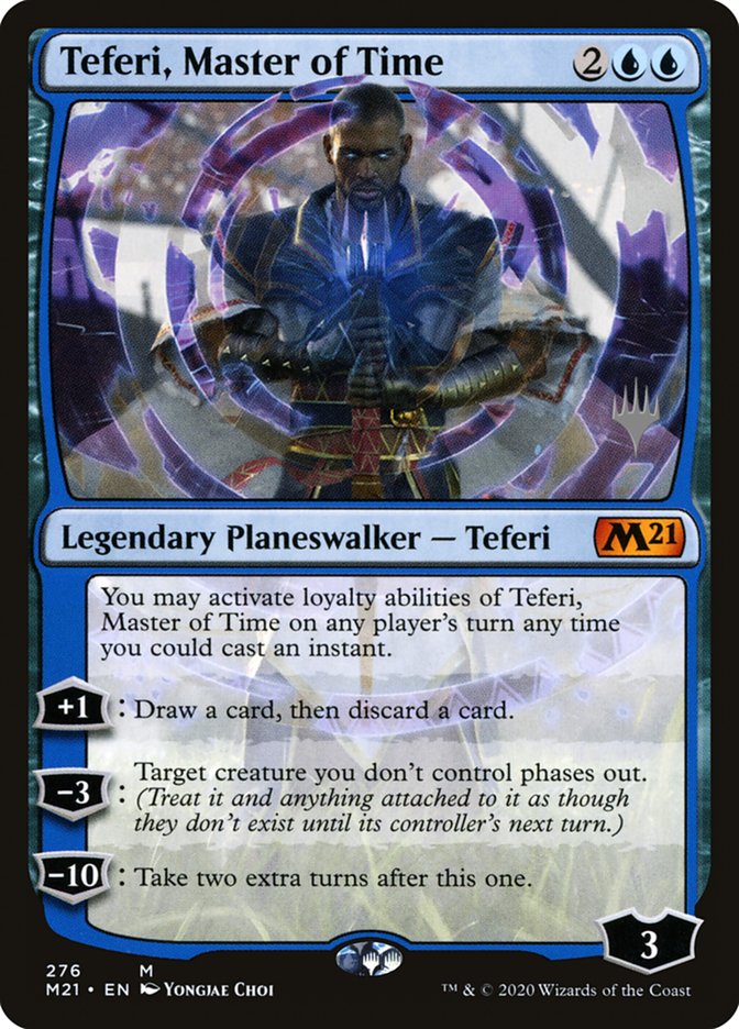Teferi, Master of Time (Promo Pack) (276) [Core Set 2021 Promos] | Rock City Comics
