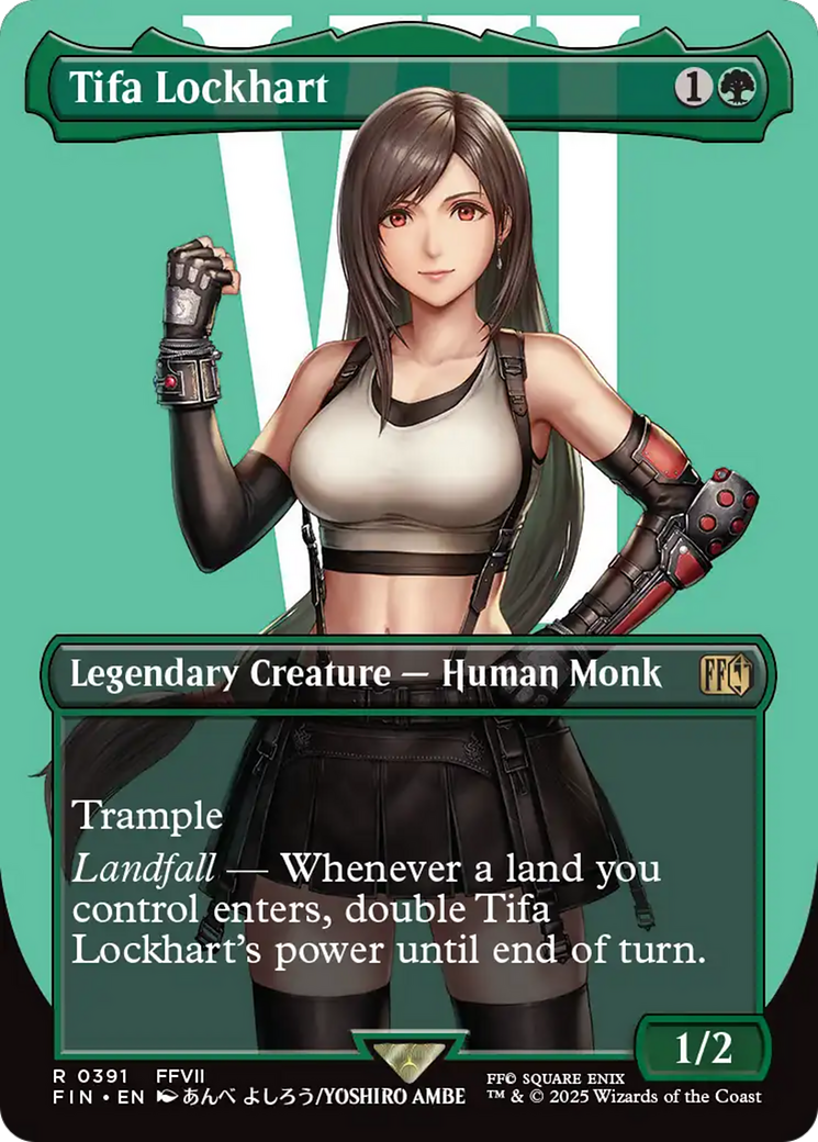 Tifa Lockhart (Borderless) [FINAL FANTASY] | Rock City Comics