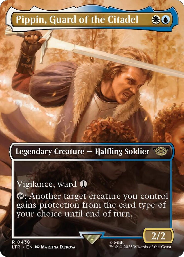 Pippin, Guard of the Citadel (Borderless Alternate Art) [The Lord of the Rings: Tales of Middle-Earth] | Rock City Comics