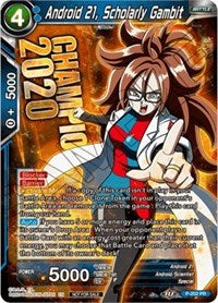 Android 21, Scholarly Gambit (P-202) [Promotion Cards] | Rock City Comics