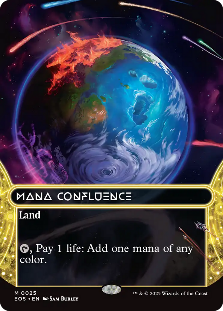 Mana Confluence (0025) (Borderless) [Edge of Eternities: Stellar Sights] | Rock City Comics