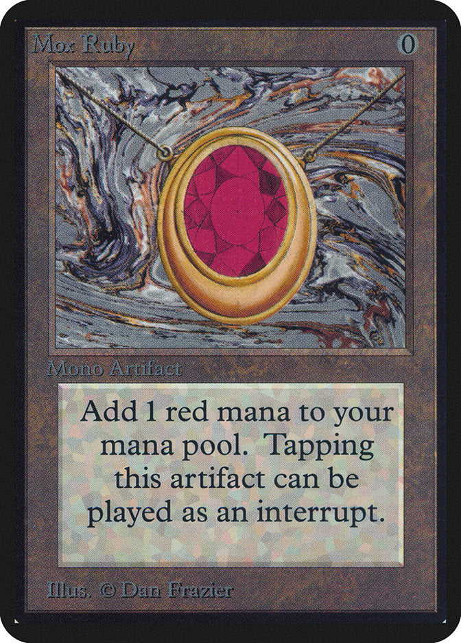 Mox Ruby [Alpha Edition] | Rock City Comics