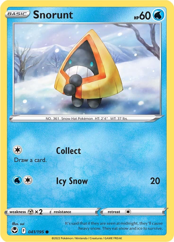 Snorunt (041/195) [Sword & Shield: Silver Tempest] | Rock City Comics