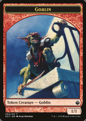 Weird // Goblin Double-Sided Token [Guilds of Ravnica Guild Kit Tokens] | Rock City Comics
