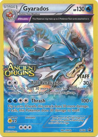 Gyarados (XY60) (Staff) [XY: Black Star Promos] | Rock City Comics