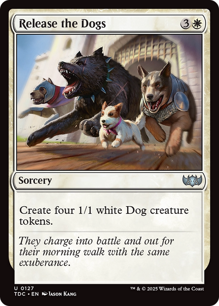 Release the Dogs [Tarkir: Dragonstorm Commander] | Rock City Comics