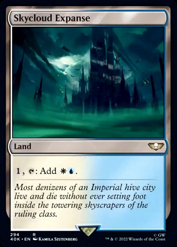 Skycloud Expanse (Surge Foil) [Warhammer 40,000] | Rock City Comics