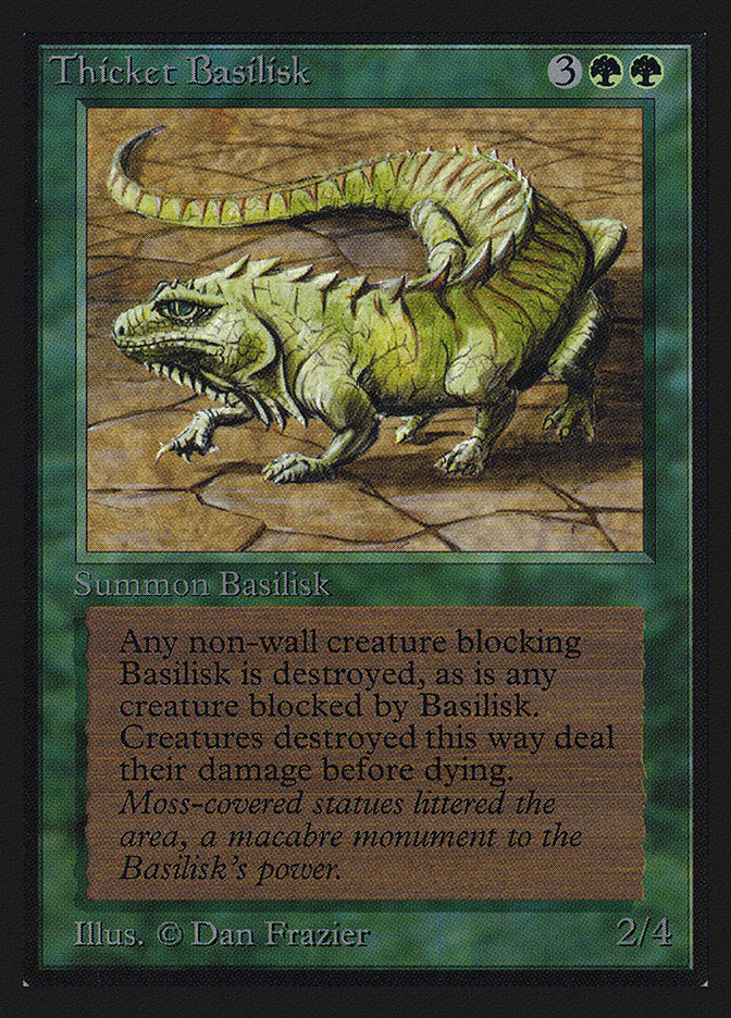 Thicket Basilisk [Collectors' Edition] | Rock City Comics