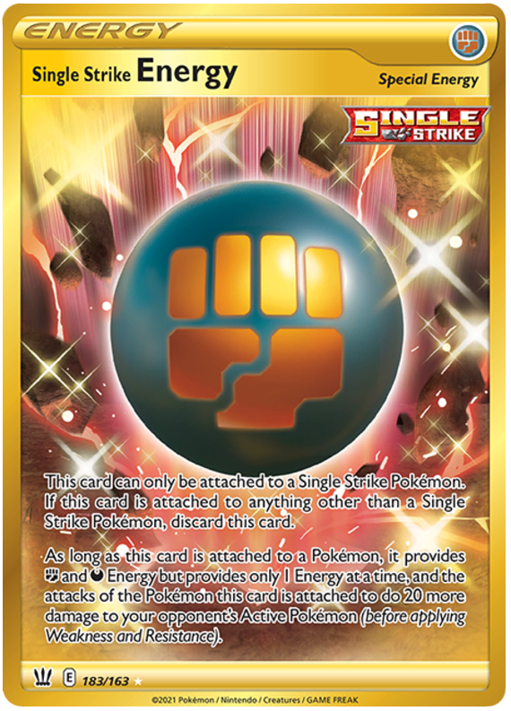 Single Strike Energy (183/163) [Sword & Shield: Battle Styles] | Rock City Comics